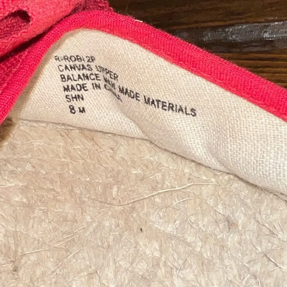 Nine West canvas‎ and jute flat espadrilles women’s size 8M